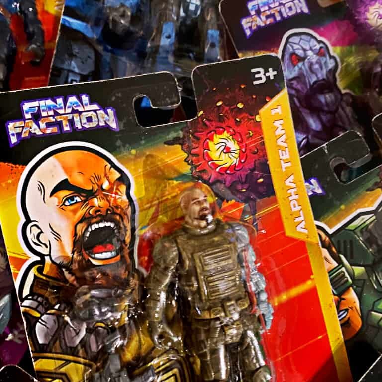 Final Faction Toy Packaging
